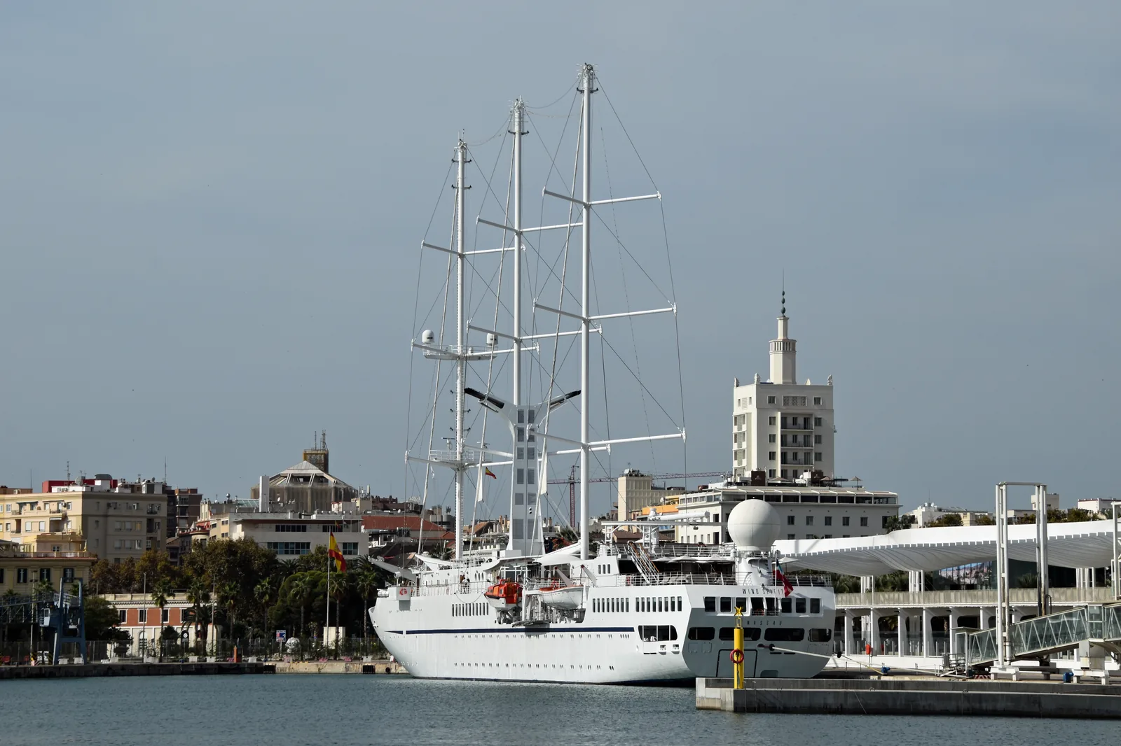 Wind Spirit (ship, 1988) in Malaga