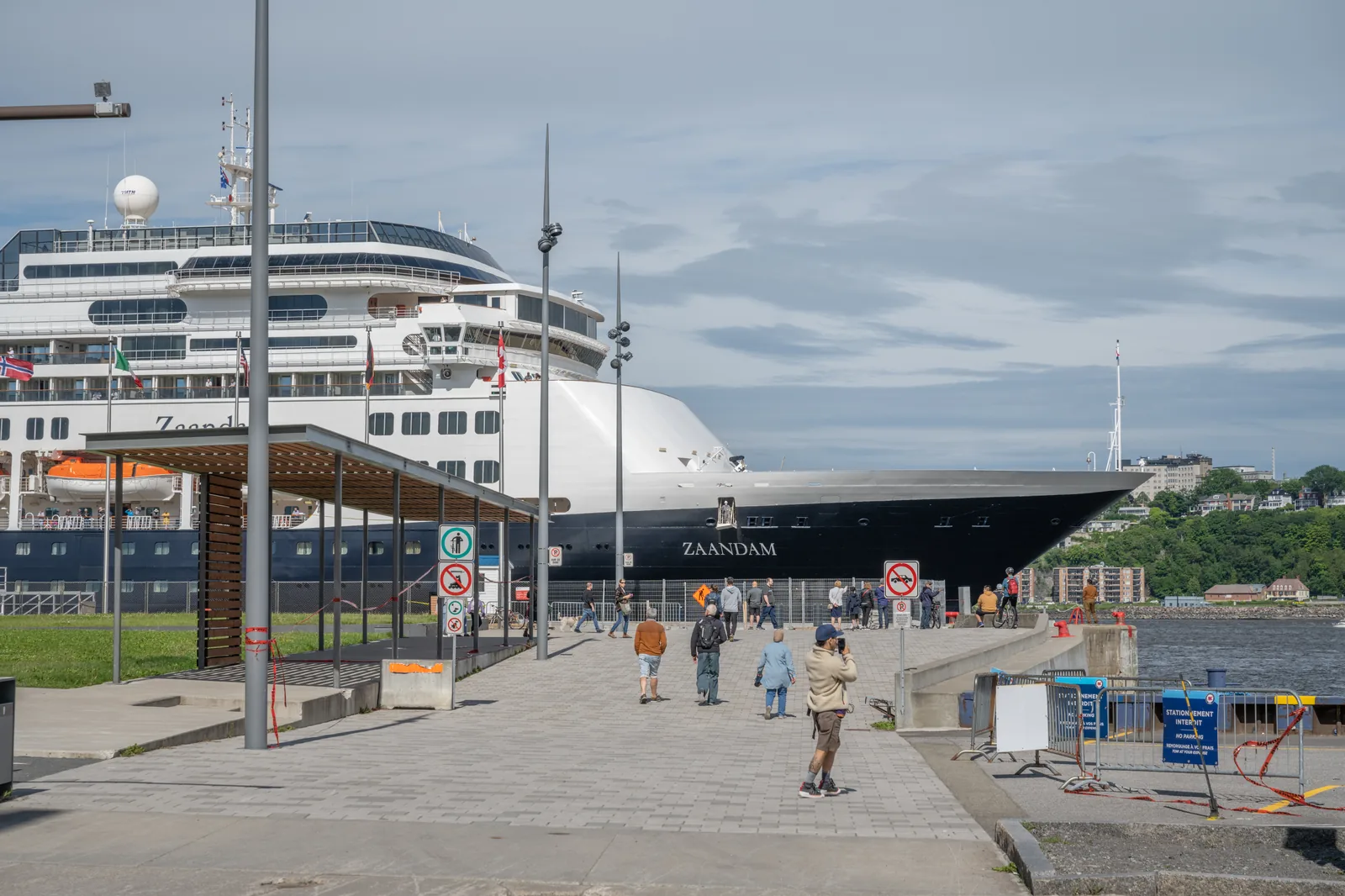 ZAANDAM Cruise in Quebec City, Canada