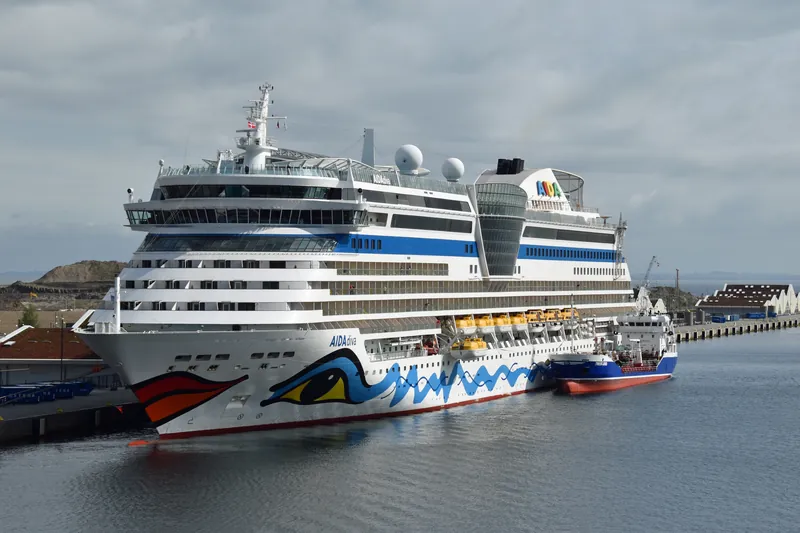 AIDAdiva (ship, 2007) in Copenhagen