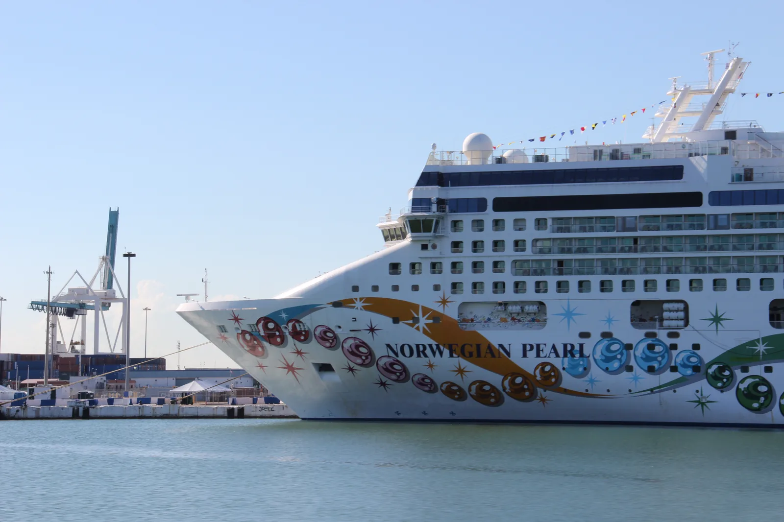 Norwegian Pearl in Port Miami Florida