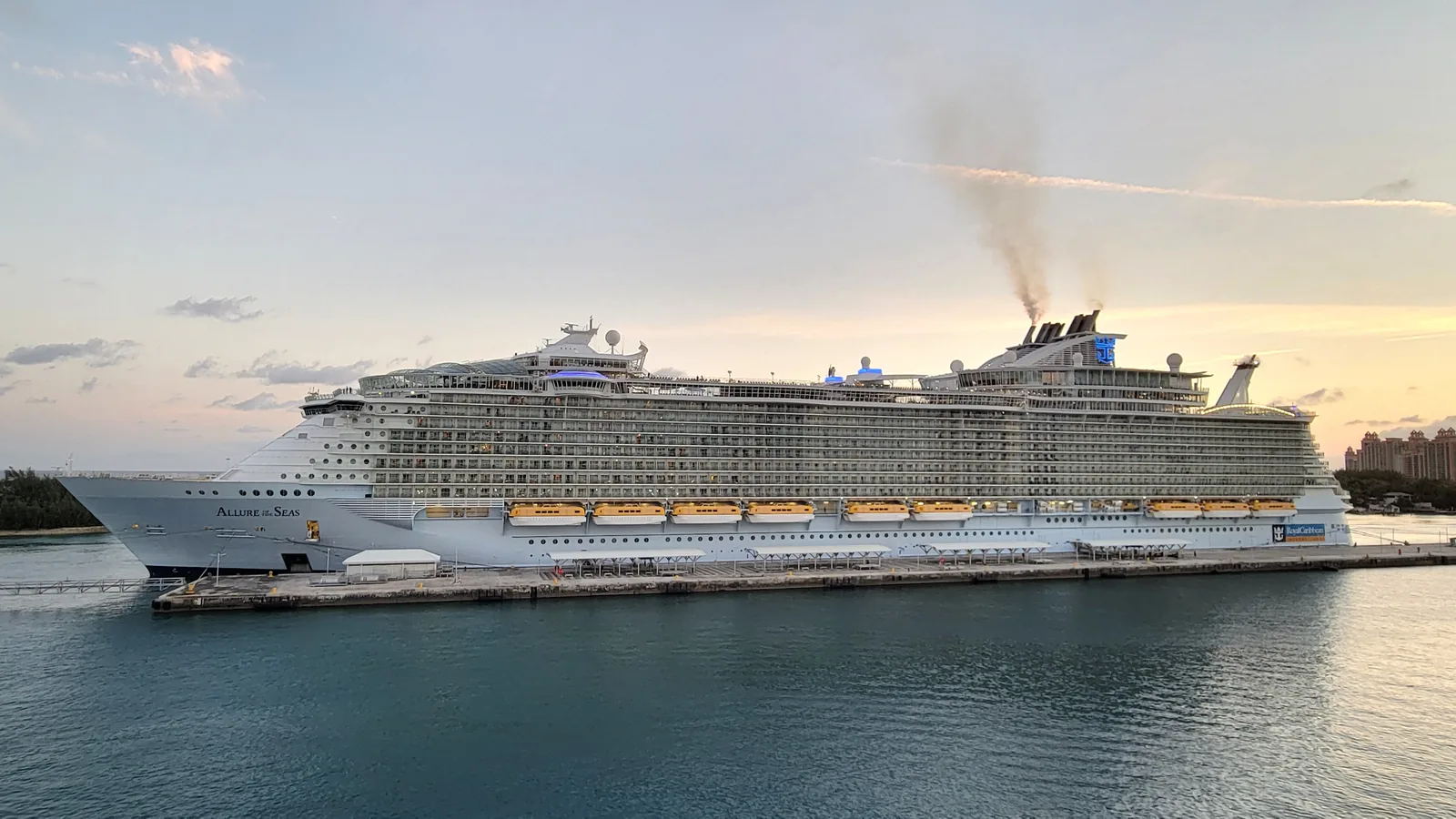 Allure of the Seas, docked at Nassau Cruise Port, Bahamas (March 14, 2024) 02