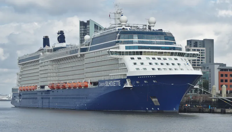 Celebrity Silhouette (ship, 2011) at Liverpool Cruise Terminal 1