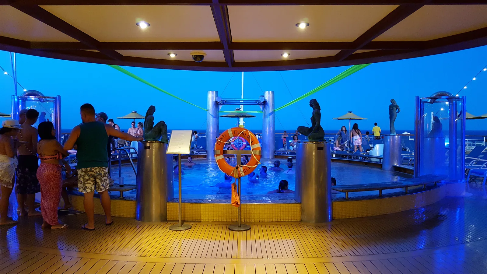 Costa Favolosa pool entrance