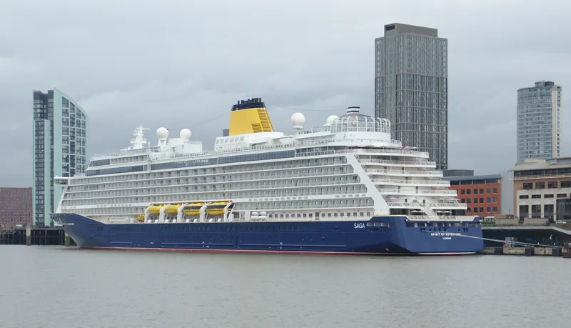 Spirit of Adventure (ship, 2020) at Liverpool 1