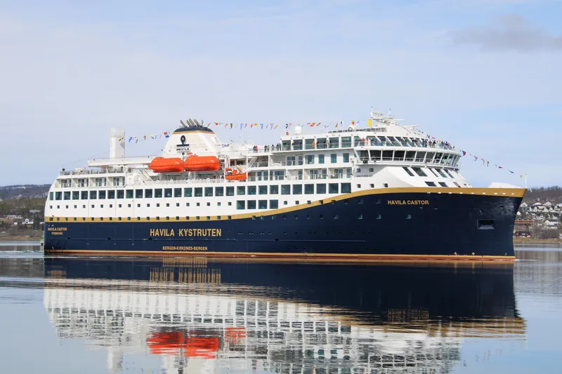 MS Havila Castor at Finnsnes