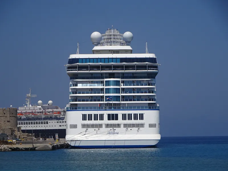 Allura Stern Port of Rhodes 11 August 2025