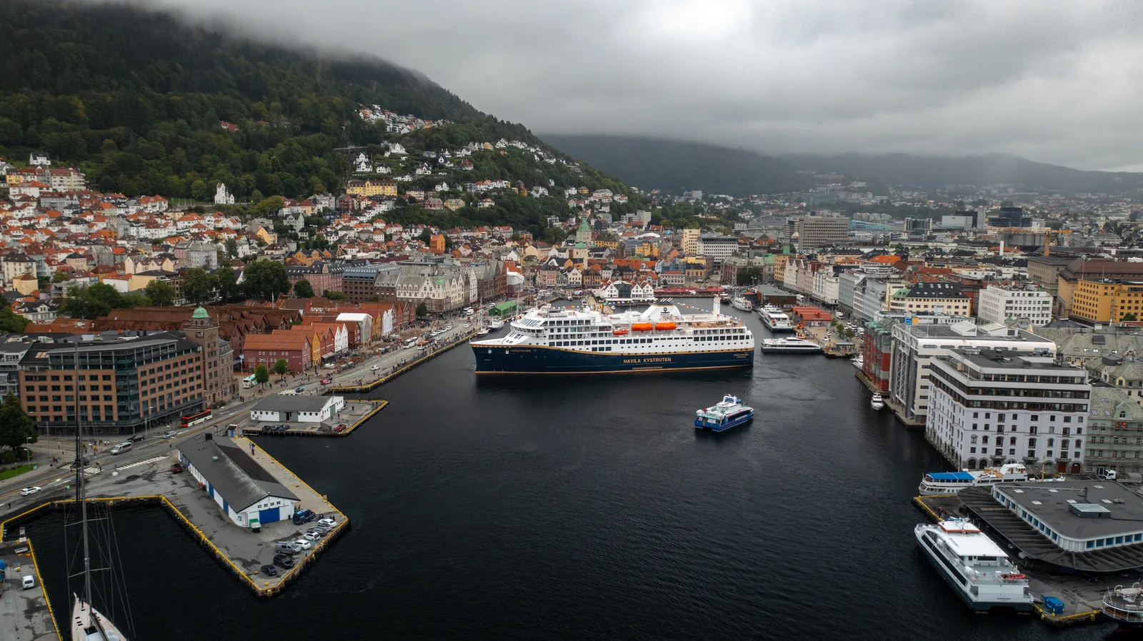 Havila Polaris in Bergen